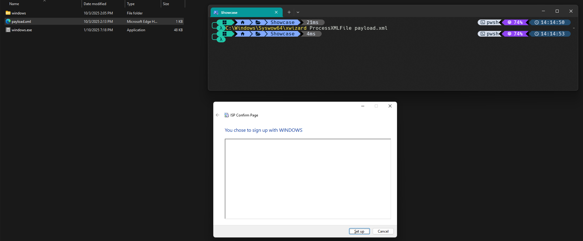 Demo Wizard